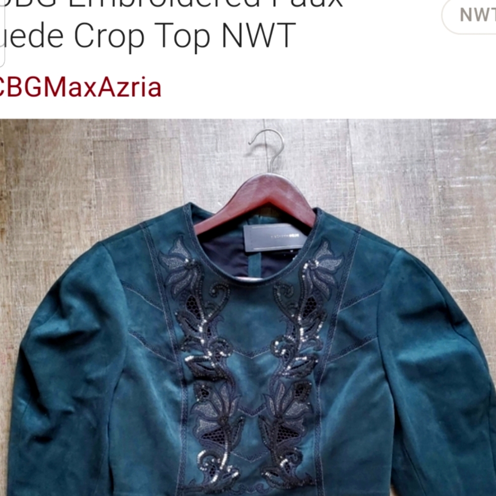 Suede Top